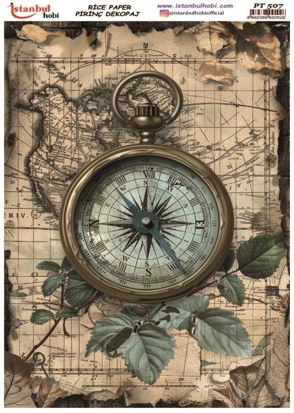Pirinç Dekopaj Kağıdı 30x42cm PT-507