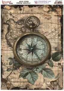 Pirinç Dekopaj Kağıdı 30x42cm PT-507