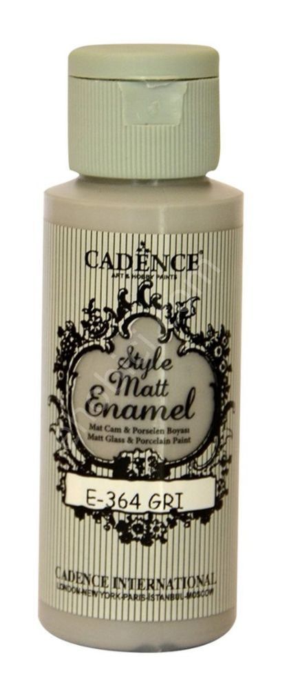 Cadence Enamel Cam ve Porselen Boyası - 364 Gri