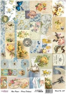 Cadence Pirinç Dekopaj Kağıdı - Model 647
