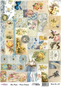 Cadence Pirinç Dekopaj Kağıdı - Model 647