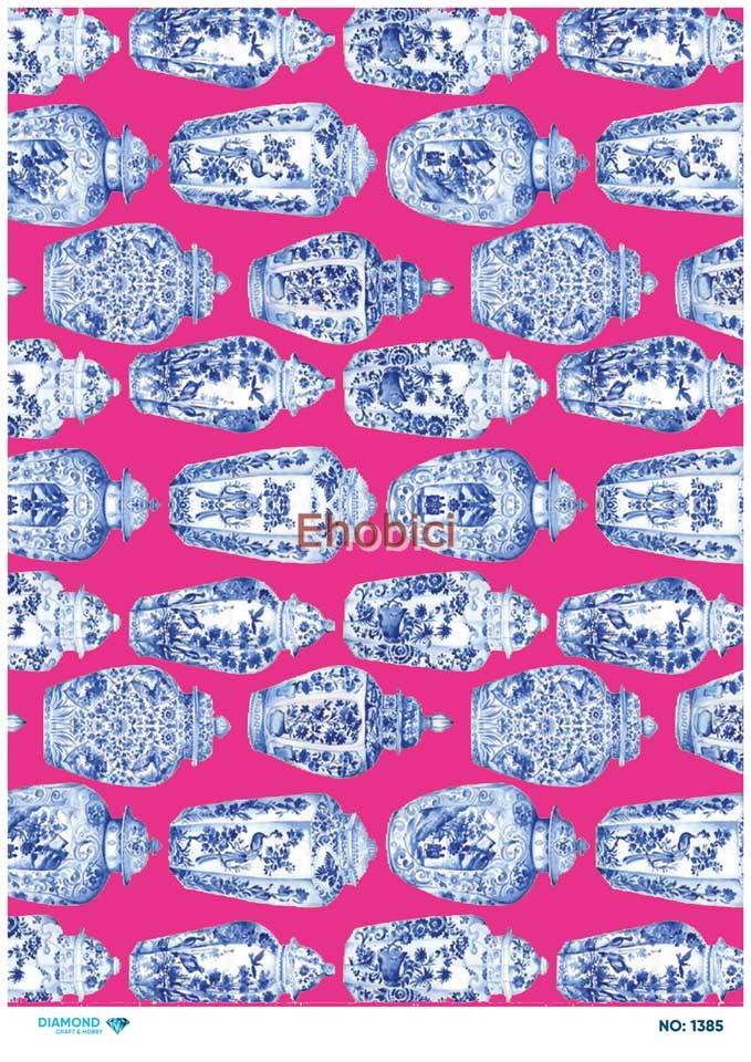 Diamond Pirinç Dekopaj Kağıdı - 1385