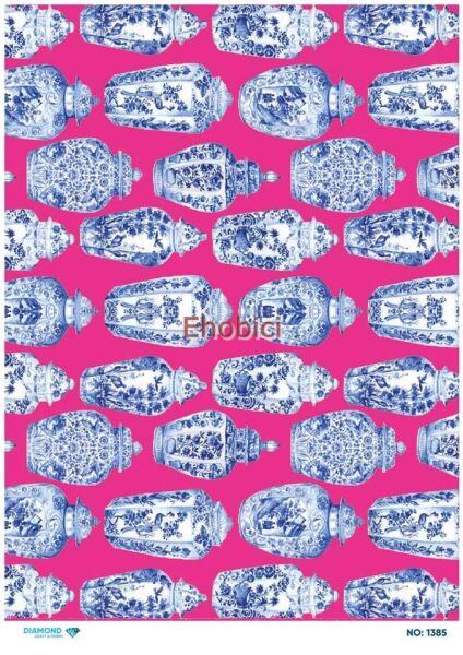 Diamond Pirinç Dekopaj Kağıdı - 1385