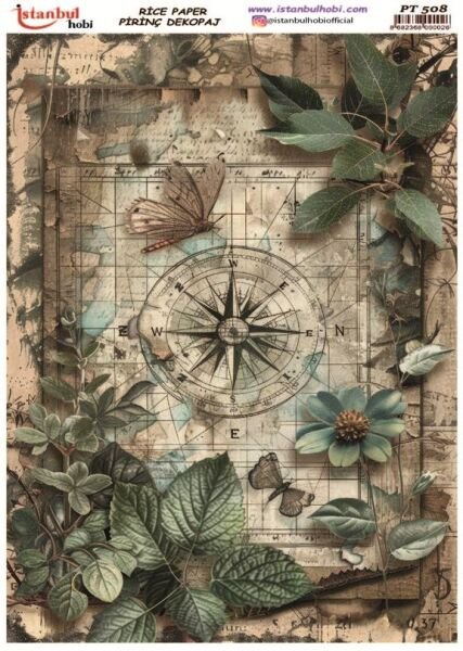 Pirinç Dekopaj Kağıdı 30x42cm PT-508