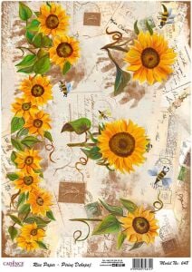 Cadence Pirinç Dekopaj Kağıdı - Model 648