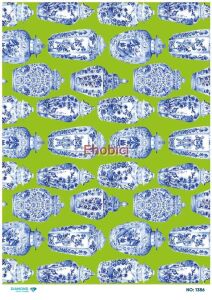 Diamond Pirinç Dekopaj Kağıdı - 1386