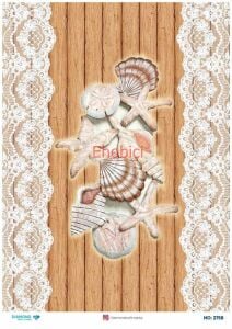 Diamond Pirinç Dekopaj Kağıdı - 2758