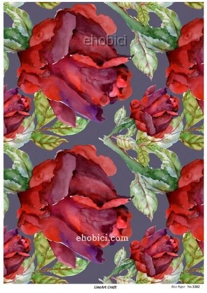 Lineart Pirinç Dekopaj Kağıdı Model - 3382