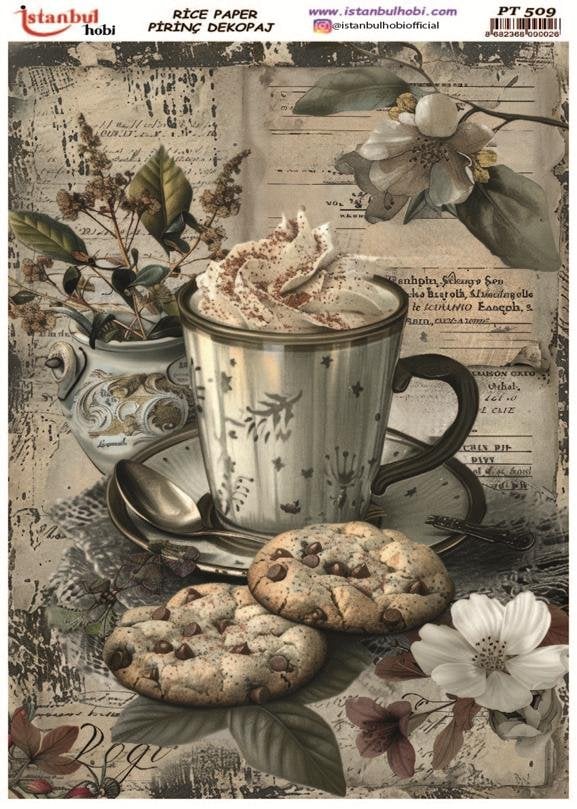 Pirinç Dekopaj Kağıdı 30x42cm PT-509