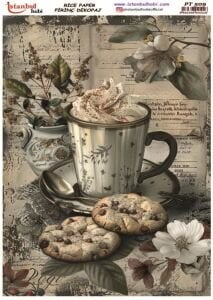 Pirinç Dekopaj Kağıdı 30x42cm PT-509
