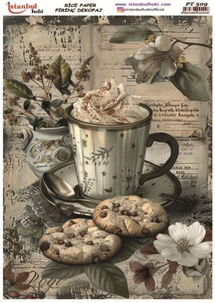 Pirinç Dekopaj Kağıdı 30x42cm PT-509