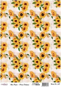 Cadence Pirinç Dekopaj Kağıdı - Model 649