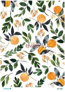 Diamond Pirinç Dekopaj Kağıdı - 1387