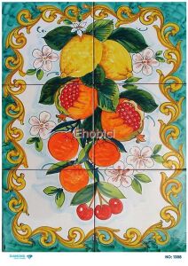 Diamond Pirinç Dekopaj Kağıdı - 1388