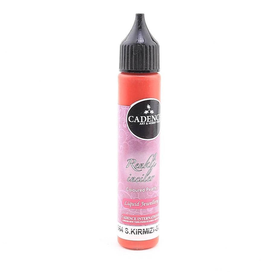 Cadence Renkli İnciler 25ML(cc) 564 Scarlet Kırmızı