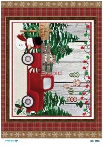 Diamond Pirinç Dekopaj Kağıdı - 1390