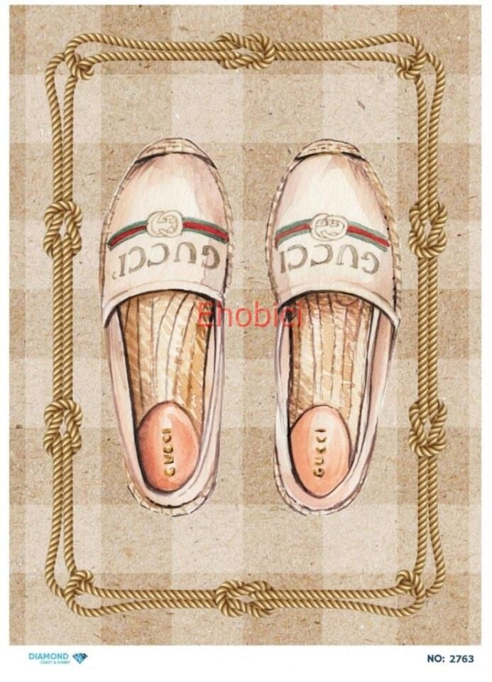 Diamond Pirinç Dekopaj Kağıdı - 2763