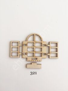 Lazer Kesim Süsler 321