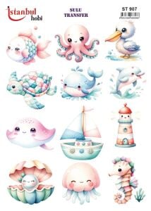 Sulu Transfer Kağıdı 25x35cm ST-907