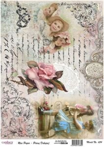 Cadence Pirinç Dekopaj Kağıdı - Model 654