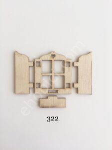 Lazer Kesim Süsler 322