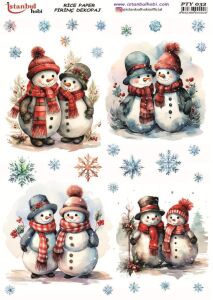 Pirinç Dekopaj Kağıdı 30x42cm PTY-032