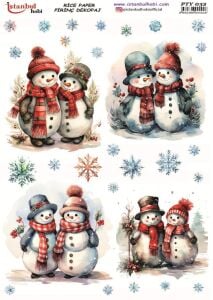 Pirinç Dekopaj Kağıdı 30x42cm PTY-032