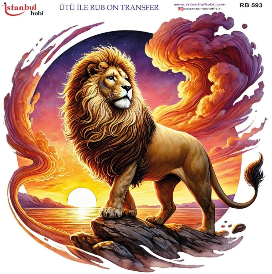 Ütü ile Rub On Transfer Kağıdı 30x30cm RB-593