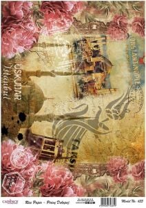 Cadence Pirinç Dekopaj Kağıdı - Model 655