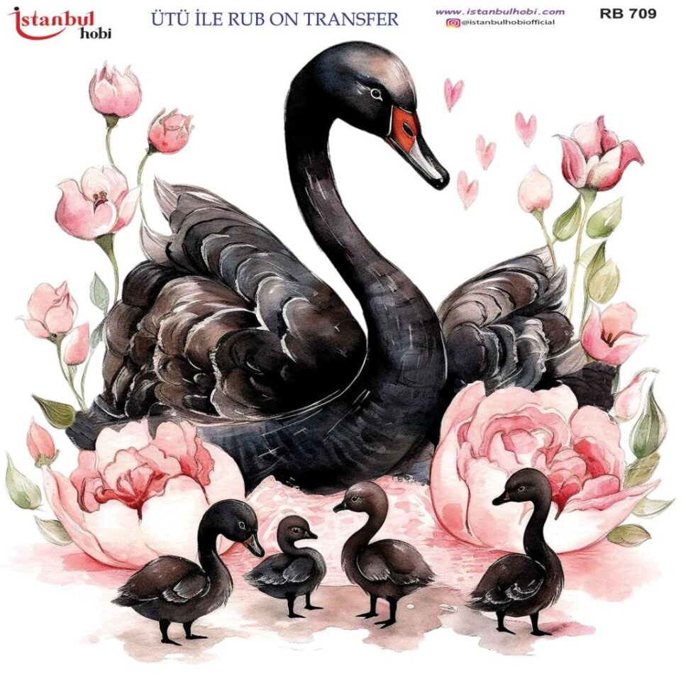 Ütü ile Rub On Transfer Kağıdı 30x30cm RB-709
