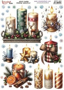 Pirinç Dekopaj Kağıdı 30x42cm PTY-167