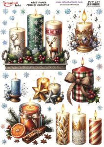 Pirinç Dekopaj Kağıdı 30x42cm PTY-167