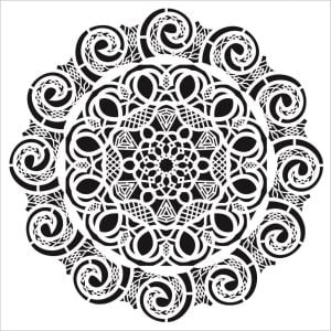 Cadence YDS Dantel Stencil (35x35) YDS-002