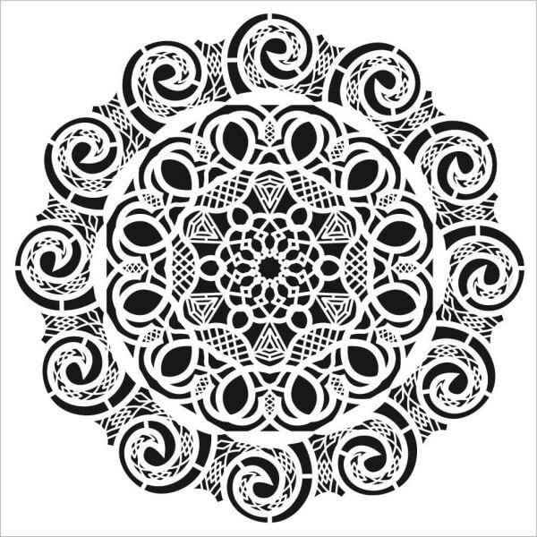 Cadence YDS Dantel Stencil (35x35) YDS-002