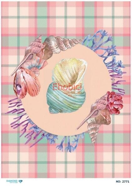 Diamond Pirinç Dekopaj Kağıdı - 2771