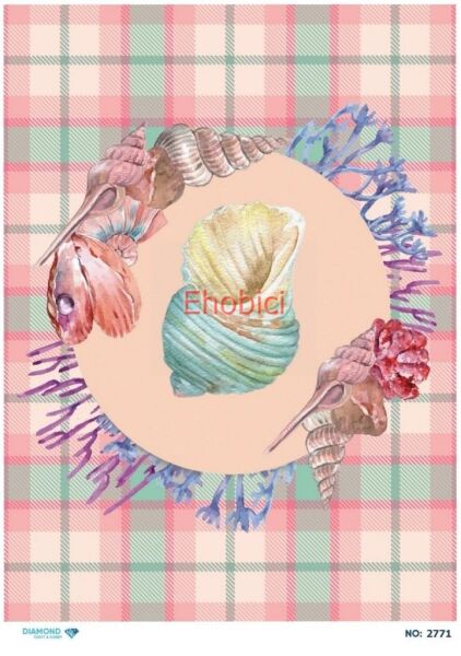 Diamond Pirinç Dekopaj Kağıdı - 2771