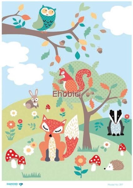 Diamond Pirinç Dekopaj Kağıdı - 397