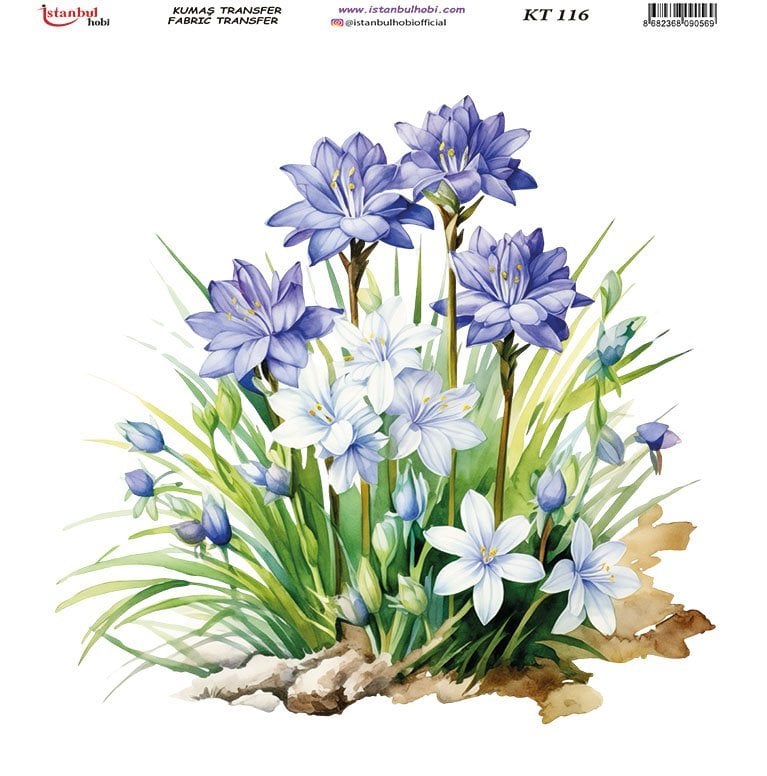 Kumaş Transfer Kağıdı 20x20cm KT-116