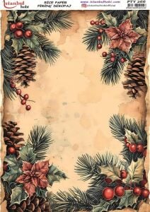 Pirinç Dekopaj Kağıdı 30x42cm PTY-266