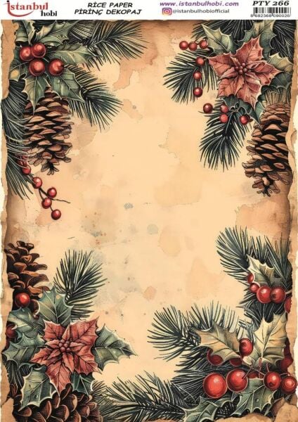 Pirinç Dekopaj Kağıdı 30x42cm PTY-266