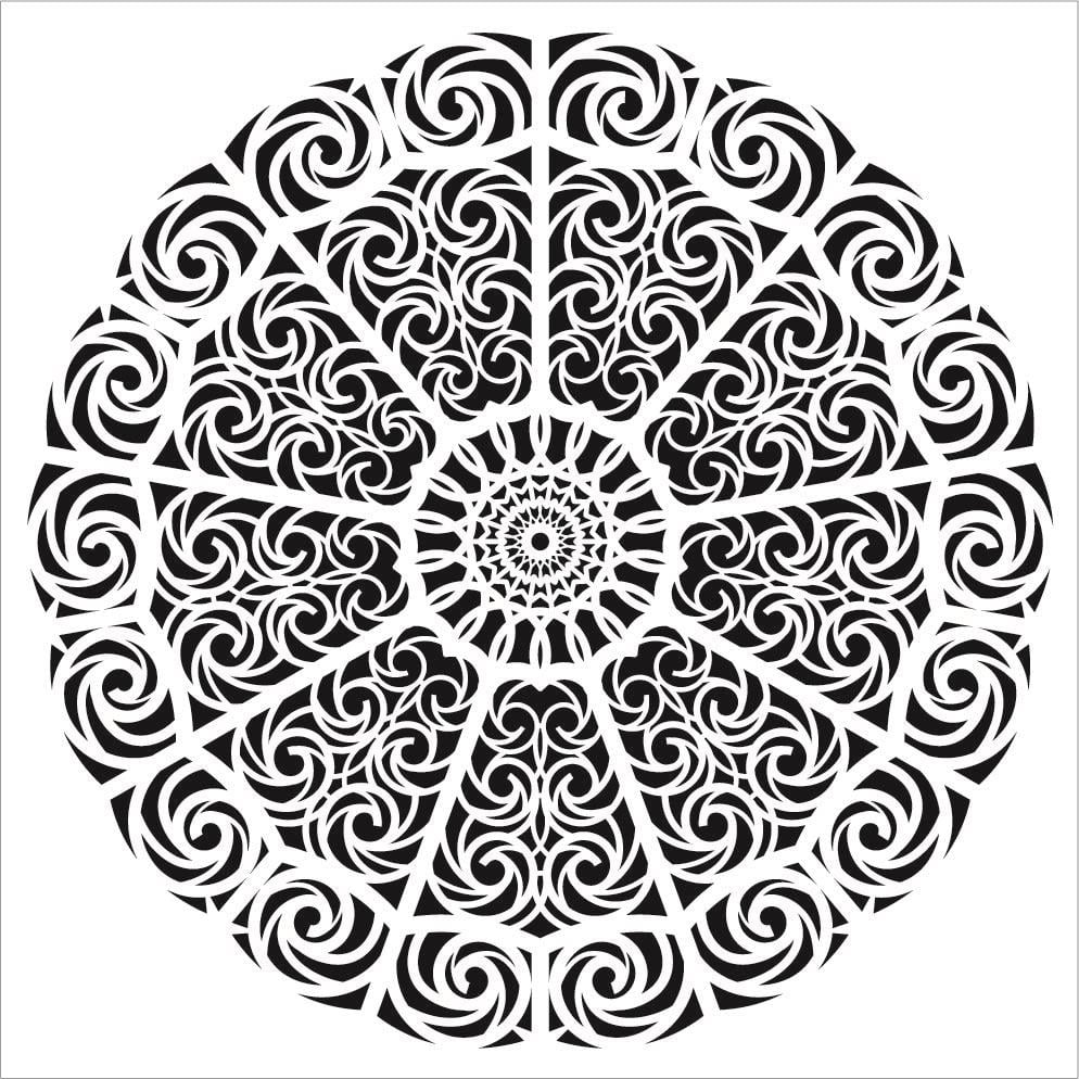 Cadence YDS Dantel Stencil (35x35) YDS-003