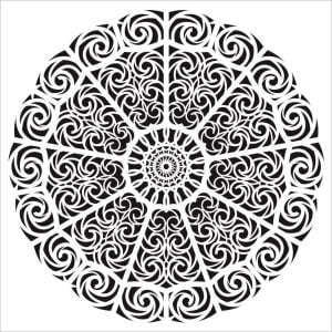 Cadence YDS Dantel Stencil (35x35) YDS-003