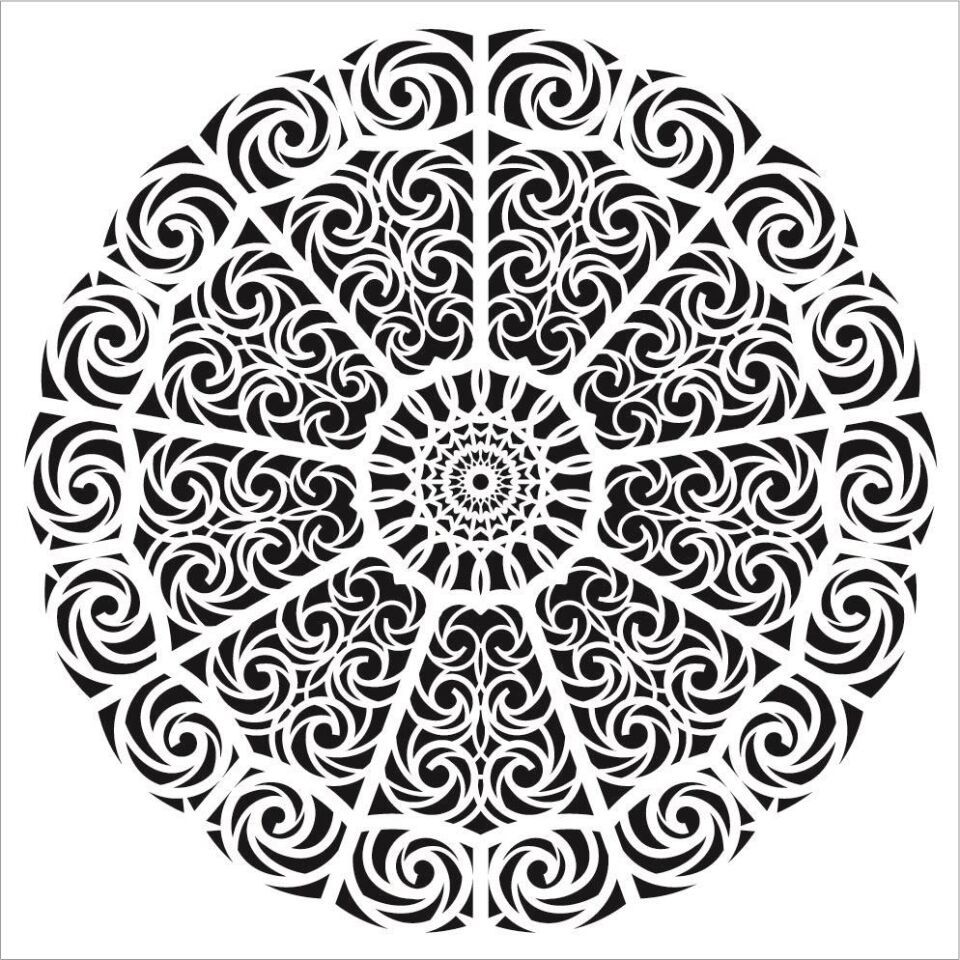Cadence YDS Dantel Stencil (35x35) YDS-003
