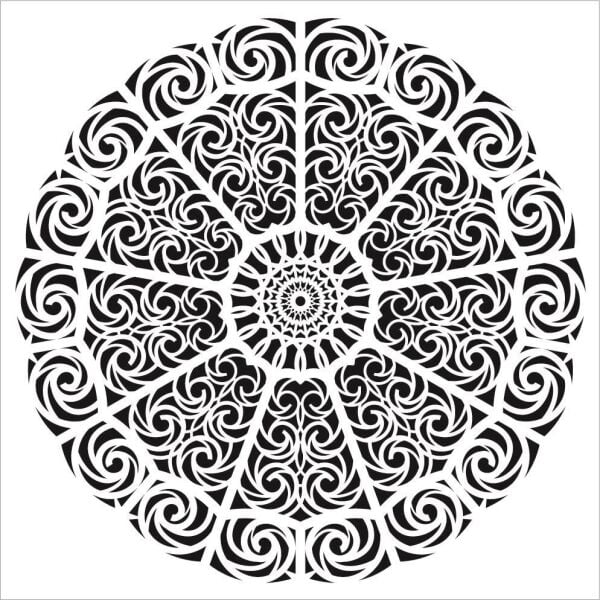 Cadence YDS Dantel Stencil (35x35) YDS-003