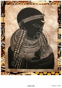 Lineart Craft Pirinç Dekopaj Kağıdı Model - 1084