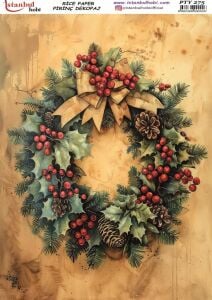 Pirinç Dekopaj Kağıdı 30x42cm PTY-275