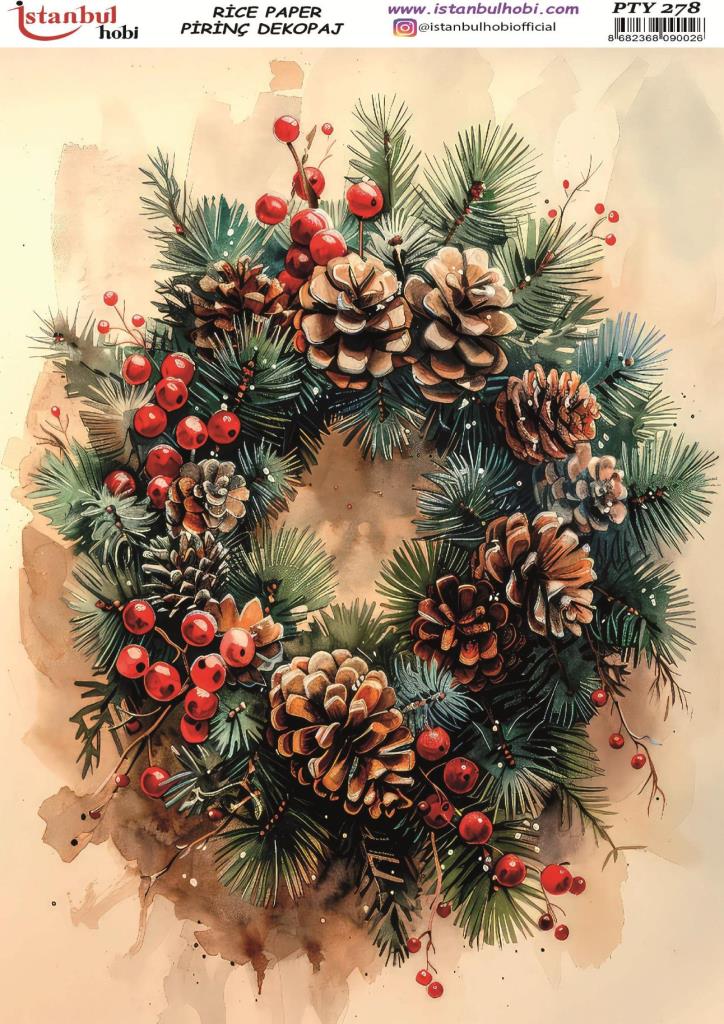 Pirinç Dekopaj Kağıdı 30x42cm PTY-278