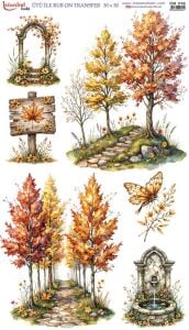 Ütü İle Rub On Transfer Kağıdı 30x50cm CK318