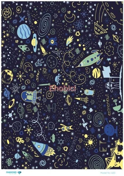 Diamond Pirinç Dekopaj Kağıdı - 400