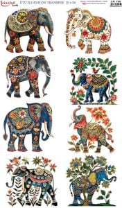 Ütü İle Rub On Transfer Kağıdı 30x50cm CK198